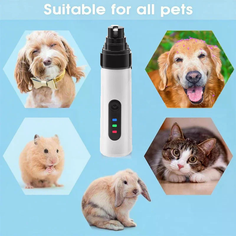 Silent Groom Pro Nail Grinder Upgraded Groomer For Dogs Rechargeable USB Charging Pet 251215