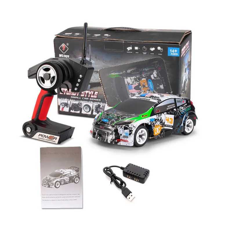 WLtoys K989 128 4WD 24G Mini RC Racing Car High Speed Off-Road Remote Control Drift Toys Alloy Vehicle for Children Kids Gift G251218