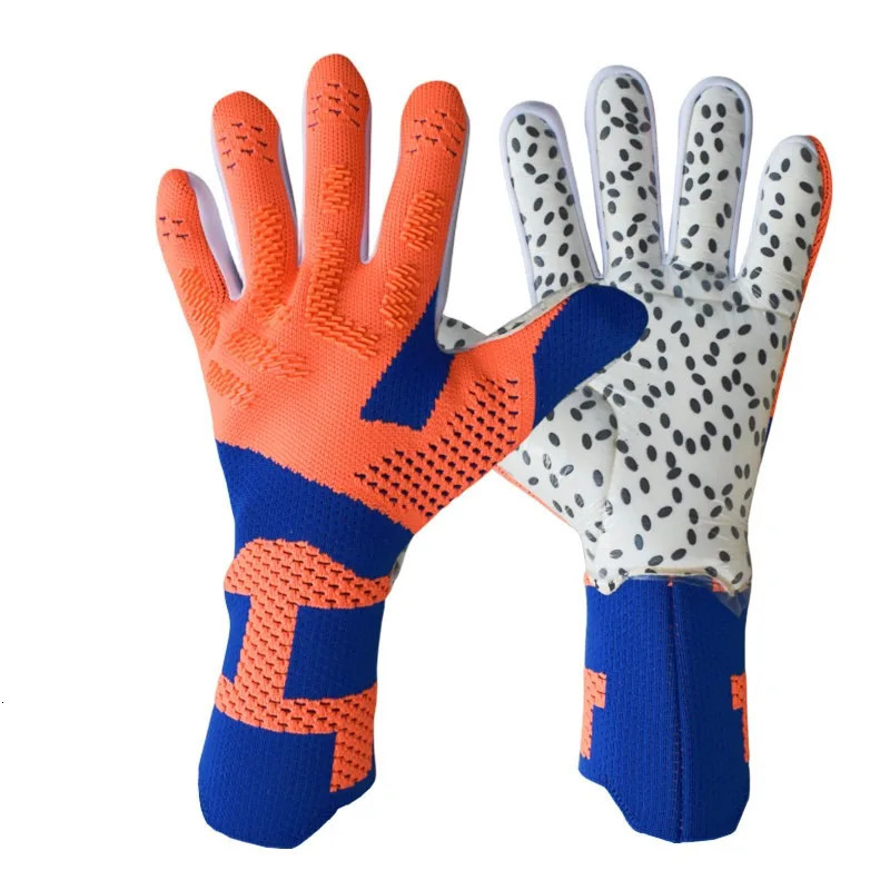 Latex nonslip goalkeeper gloves youth adult football sports game training 251203