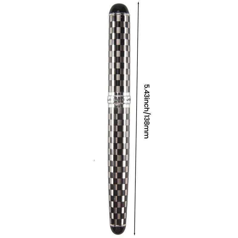 Jinhao X750 Chessboard Fountain Pen Medium Fine Nib Off Business Writing Sign Y251218
