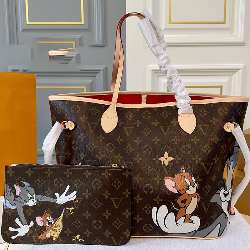 Luxury Tote Bag Designer Bag Large Totes Grained Leather Women Handbag Crossbody Shoulder Bags Purses Shopping Bags