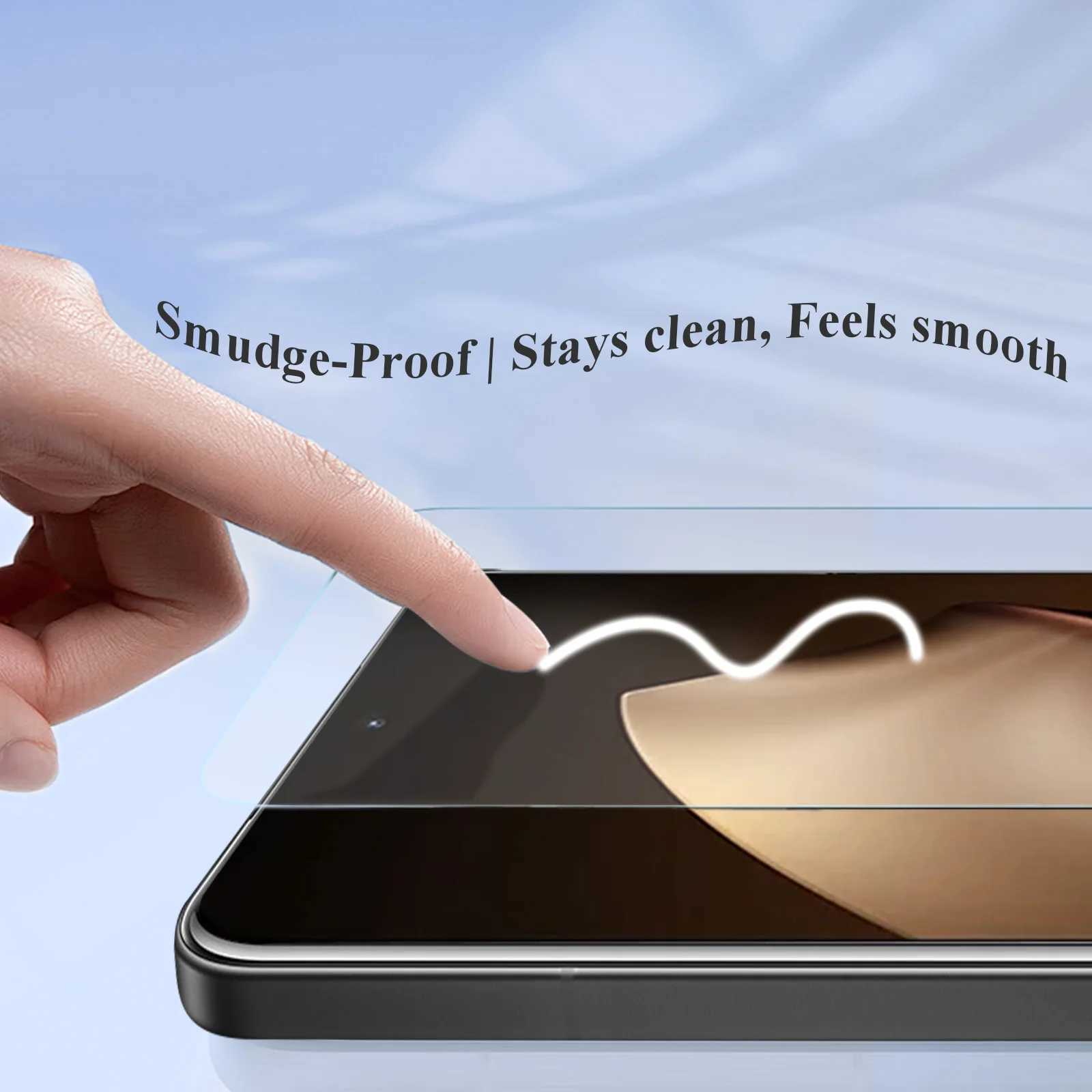 Lereach Tempered Glass SCREEn Protector for 15T Pro / 15T / 14T Pro /14T with Dust-Free Alignment Tray Auto-Suction 03mm G251218