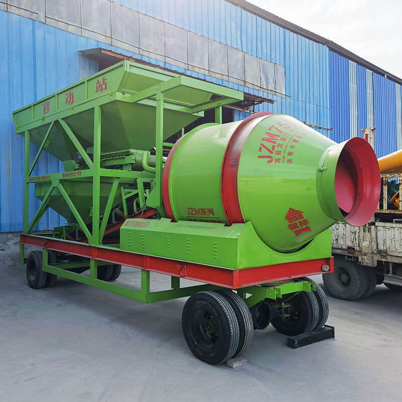 Concrete Batching Plant with Twin Shaft Mixer Fully Automatic Cement Mixing Equipment
