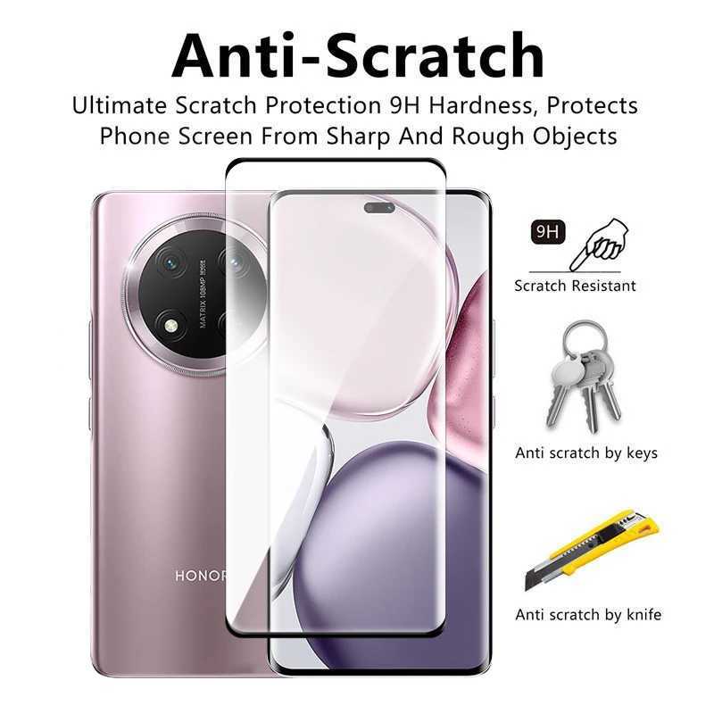 For Honor Magic7 Lite 5G Glass 3D Curved Full Cover Screen Protector Honor Magic 5 6 7 Lite Tempered Glass For Magic7 Lite Film G251218