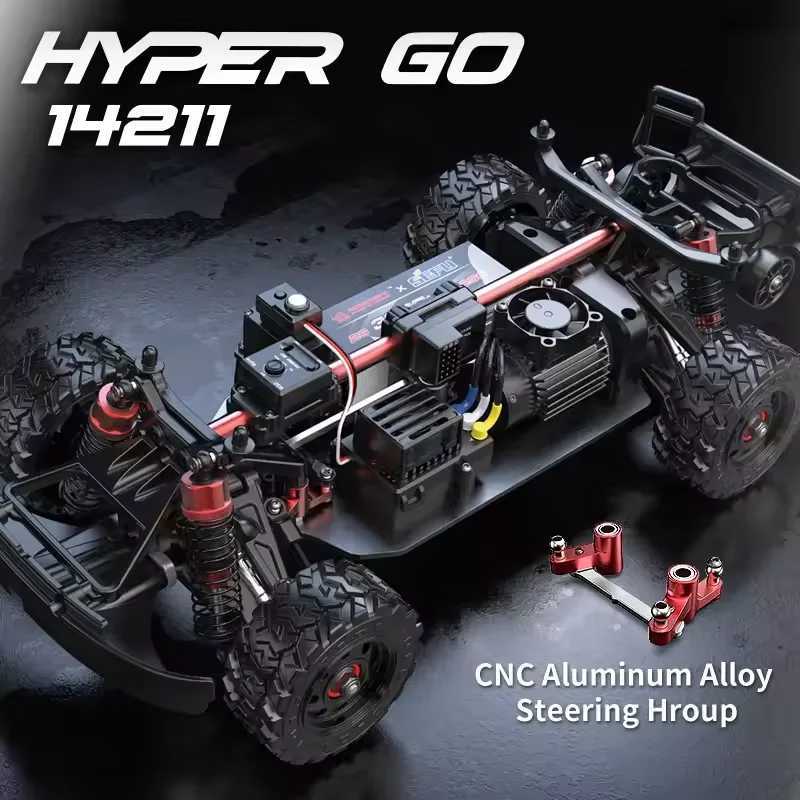 MJX HYPER GO 14211 Racing Car 1/14 Short Truck 45A ESC Brushless Motor 47 KM/H Large Foot 4WD RC Car Remote Control Car Toy MJX G251218