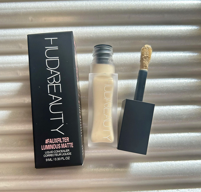 Brand Makeup HUDA Beauty FAUXFILTER LUMINOUS MATTE 9Colors Brightening Cover Long Lasting Without Wrinkles Brightening Tear Troughs Dark Circles Concealer 9ML