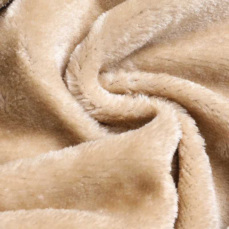 2024 Winter Men Thick Warm Fleece Leather Vest Coat Male V-Neck Single Breasted Vest Casual Male Clothing OuterwearG251218