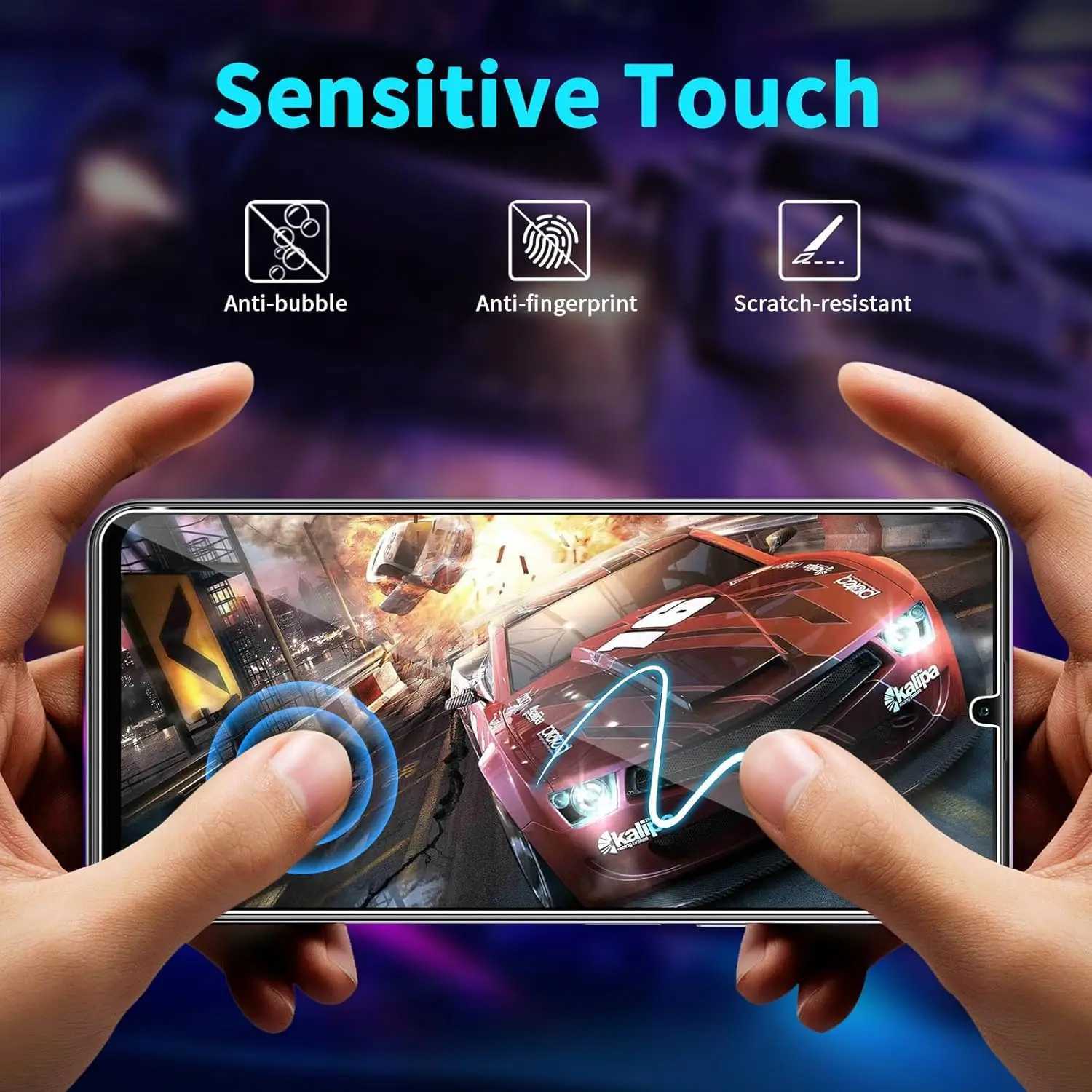 For Realme Note 50 tempered glass high-definition anti drop function intelligent screen protector glass film G251218