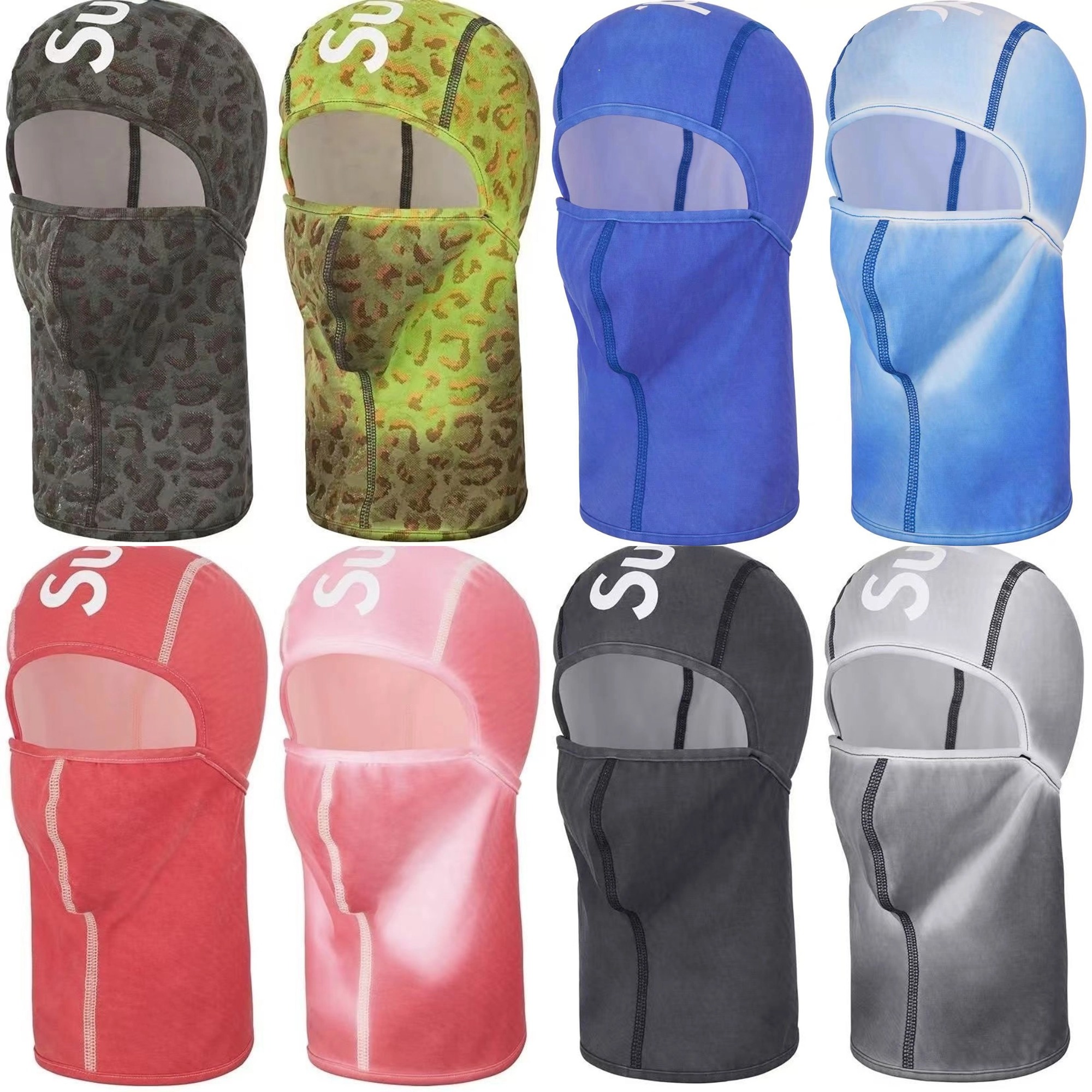 Cycling Masks Designer Masks Luxury Thermochromic Color-changing Mask Windproof Warm Headgear - knitted Cap Men And Women Masks