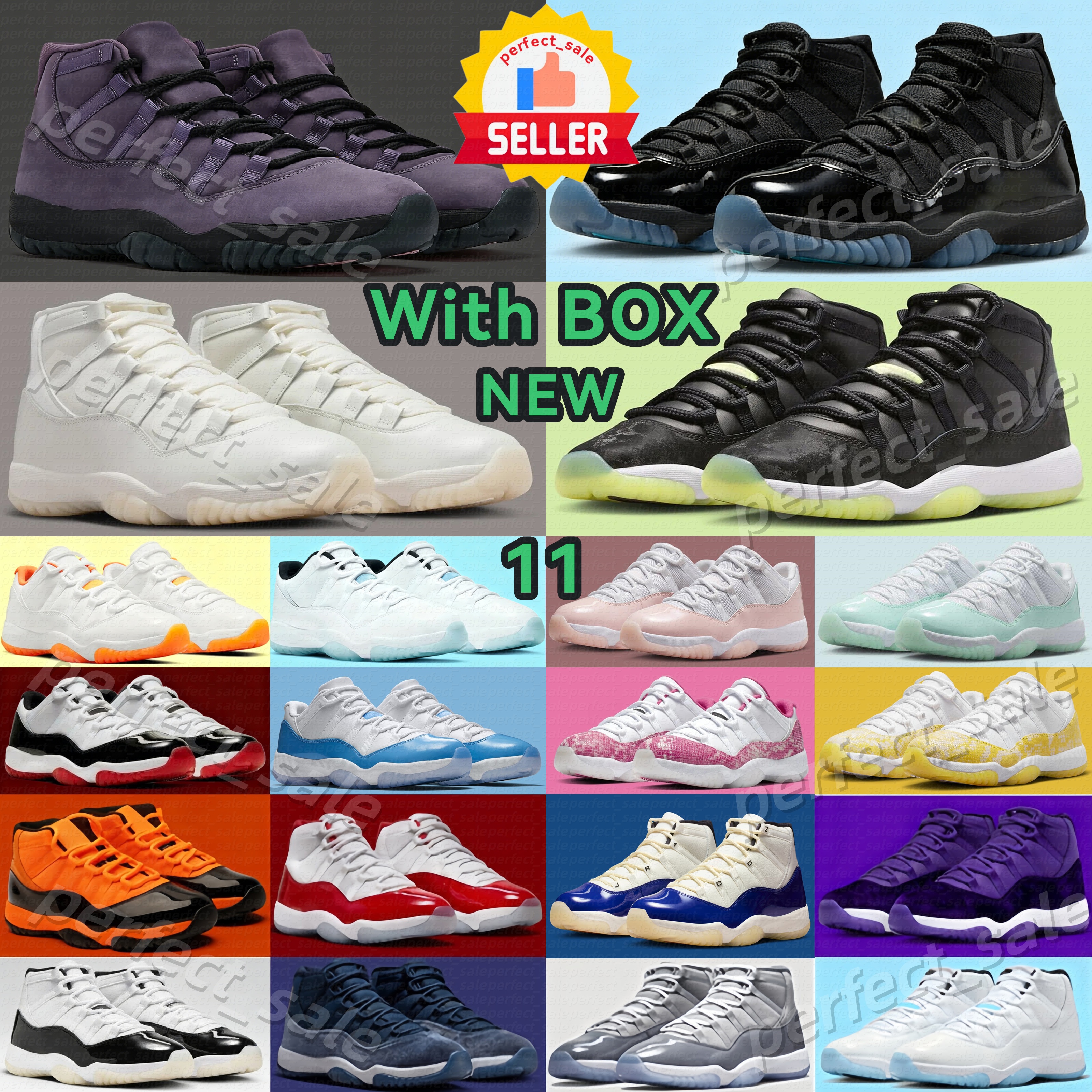 11 Basketball shoes Sneakers 11s Legend Blue Gamma Pearl Inner Beast 285 H-Town Grand Finale Bred Space Jam Mens Womens Outdoor Sports Shoes Size 36-47 Free Shipping