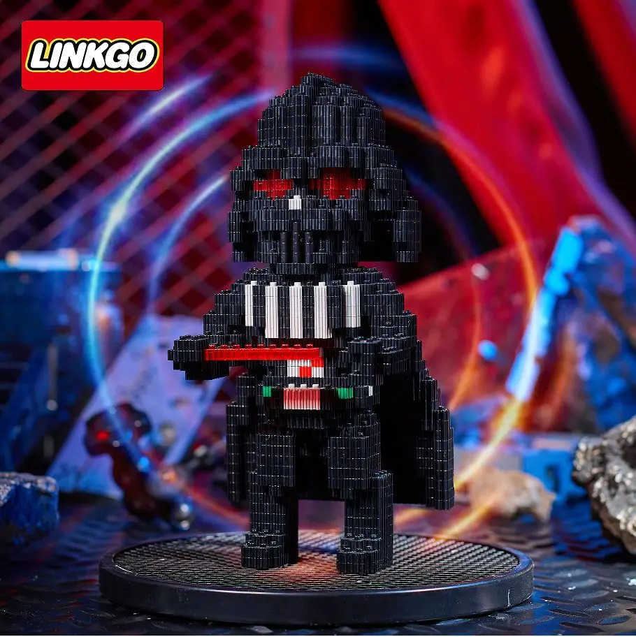 Disney Star Wars Marvel Building Blocks Spiderman Stormtroopers Darth Vader Assembly Ironman 3D Model Connection Mini Brick Figure Toys H251218