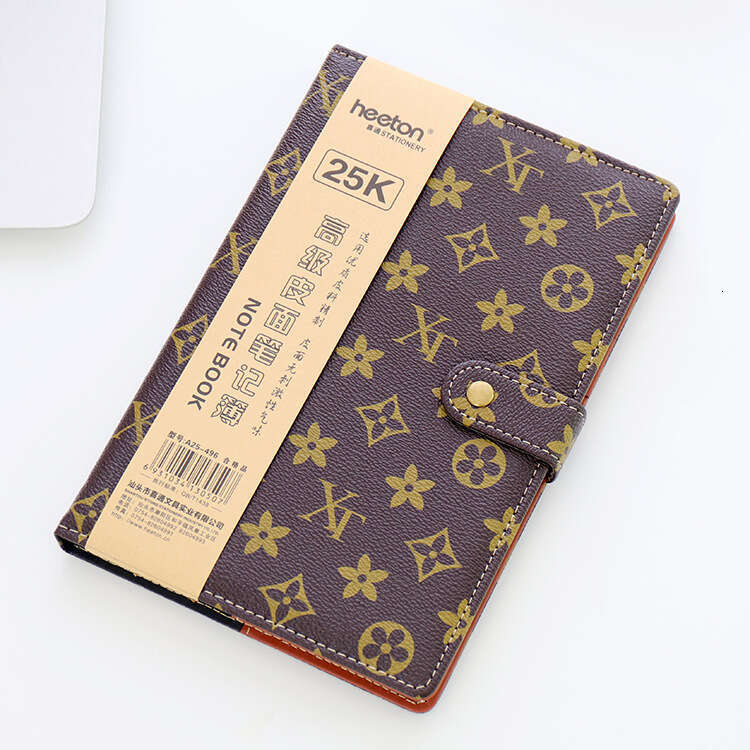 Xitong Stationery Fresh Retro Hardcover Notebook Small Portable Ancient Style Office Buckle Business Creative