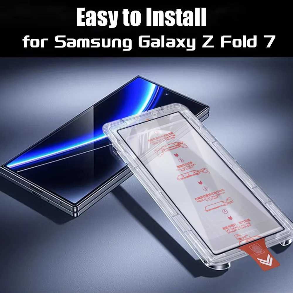 1/2/3Pcs Easy Install SCREEn Protector For Galaxy Z Fold 7 Privacy Anti-Spy / HD Clear Outer Tempered Glass for Z Fold7 G251218