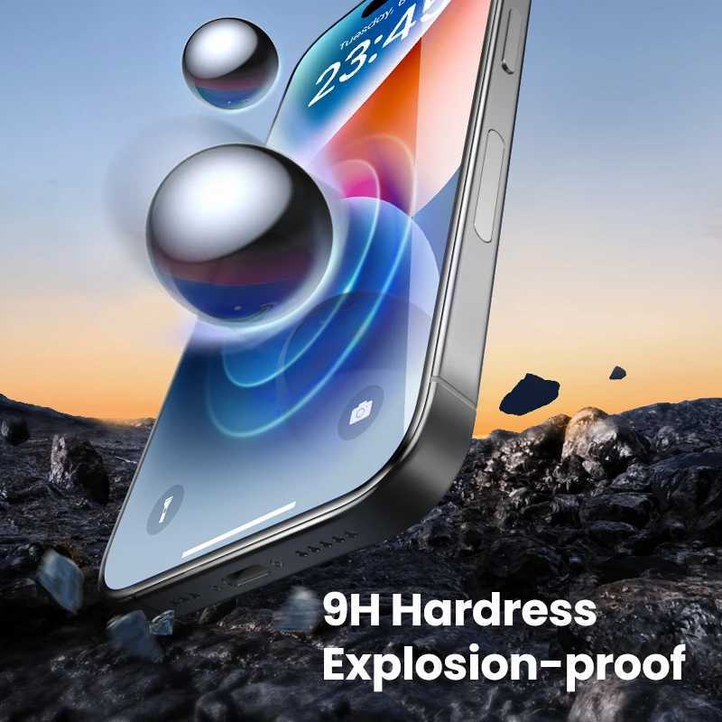 UGREEN 2PCS Screen Protector For iPhone 17 16 15 14 13 12 Pro Max Tempered Glass For iPhone 16 Plus Screen Protectors 15pro Film G251218
