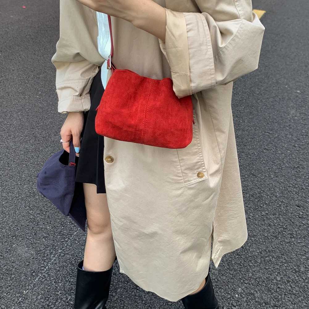 Women PU Leather Shoulder Bag W/ Adjustable Strap Women Suede PU Leather Crossbody Bag Shoulder Handbags Travel Winter FallT251218