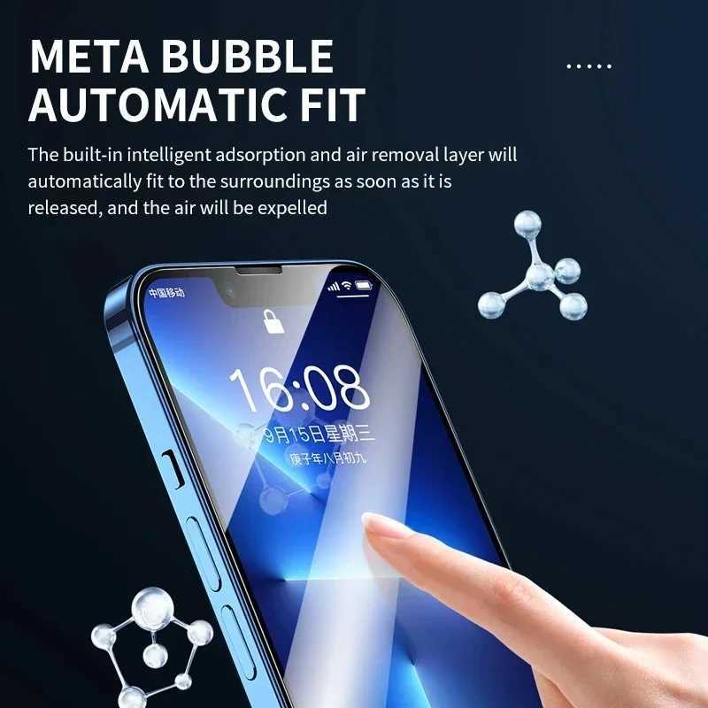 3Pcs Tempered Glass for iPhone 14 13 12 11 15 Pro Max Mini Screen Protector for iPhone 17 XR XS MAX 7 8 Plus 16 Protective Glass G251218