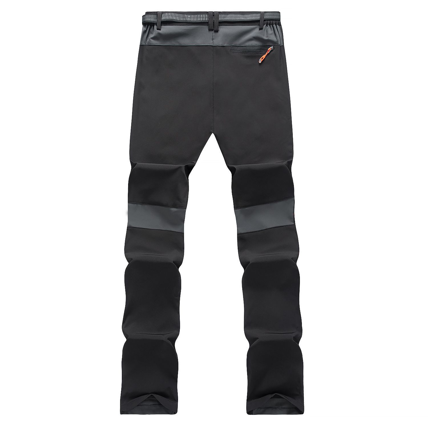 WOZK Men's Winter Pants Fleece Lined Ski Snow Pants Water Resistant 4 Zip Pockets Outdoor Work Pants Outdoorfun