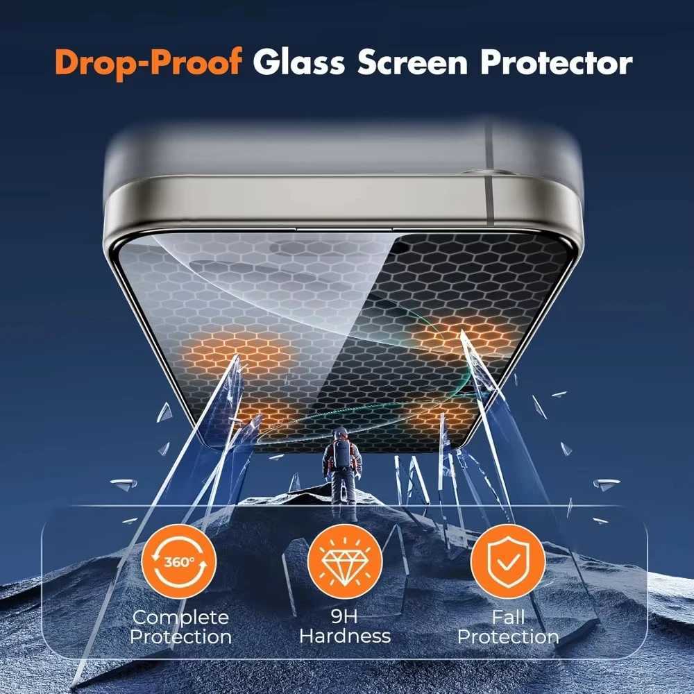 1-3PCS 8K Dust Free Easy Install SCREEn Protector For 11 Lite 5G Ne 14T 15T Pro 13T 12T 11T 10T 14 13 12 Tempered Glass G251218