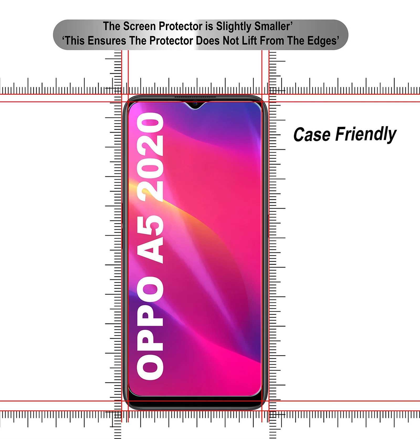 SCREEn Protector For A5 2020 Tempered Glass 9H Clear Case Friendly High Aluminum G251218