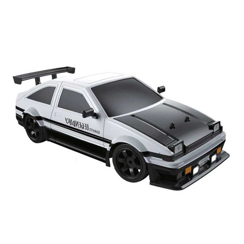 AE86 1 16 Racing Drift CAR with Remote Control Toys RC Car Drift High-Speed Race Spray 4WD 24G Electric Sports Vehicle Gifts G251218
