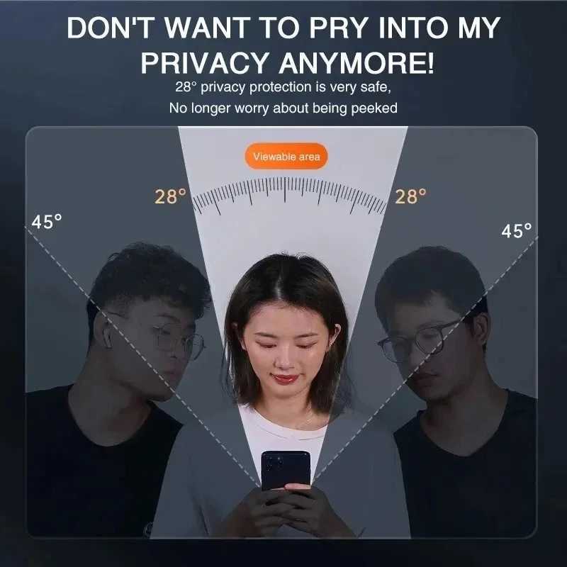 1-3Pcs Anti-spy Tempered Glass For IPhone 15 14 13 12 11 Pro Max Full Cover Privacy Screen Protector For iPhone X XS XR 7 8 Plus G251218