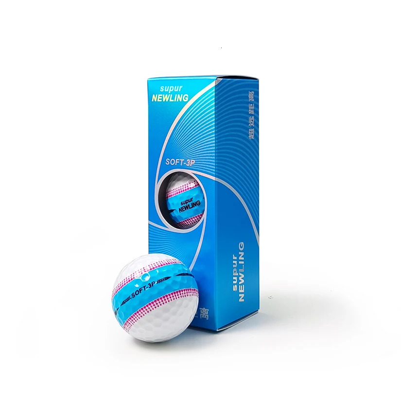 3pcs/box Supur NING Golf Games Ball Super Long Distance Three layer Ball for Professional Competition Game Ball Golfers Gift 251230ww