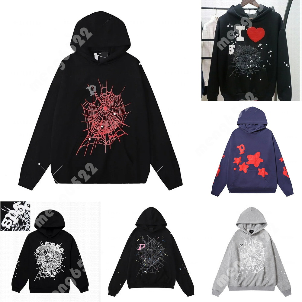 Designer mens hoodie hip pop hoody sweatpants fashion hoodies Winter Casual Clothing spider tracksuit zi01