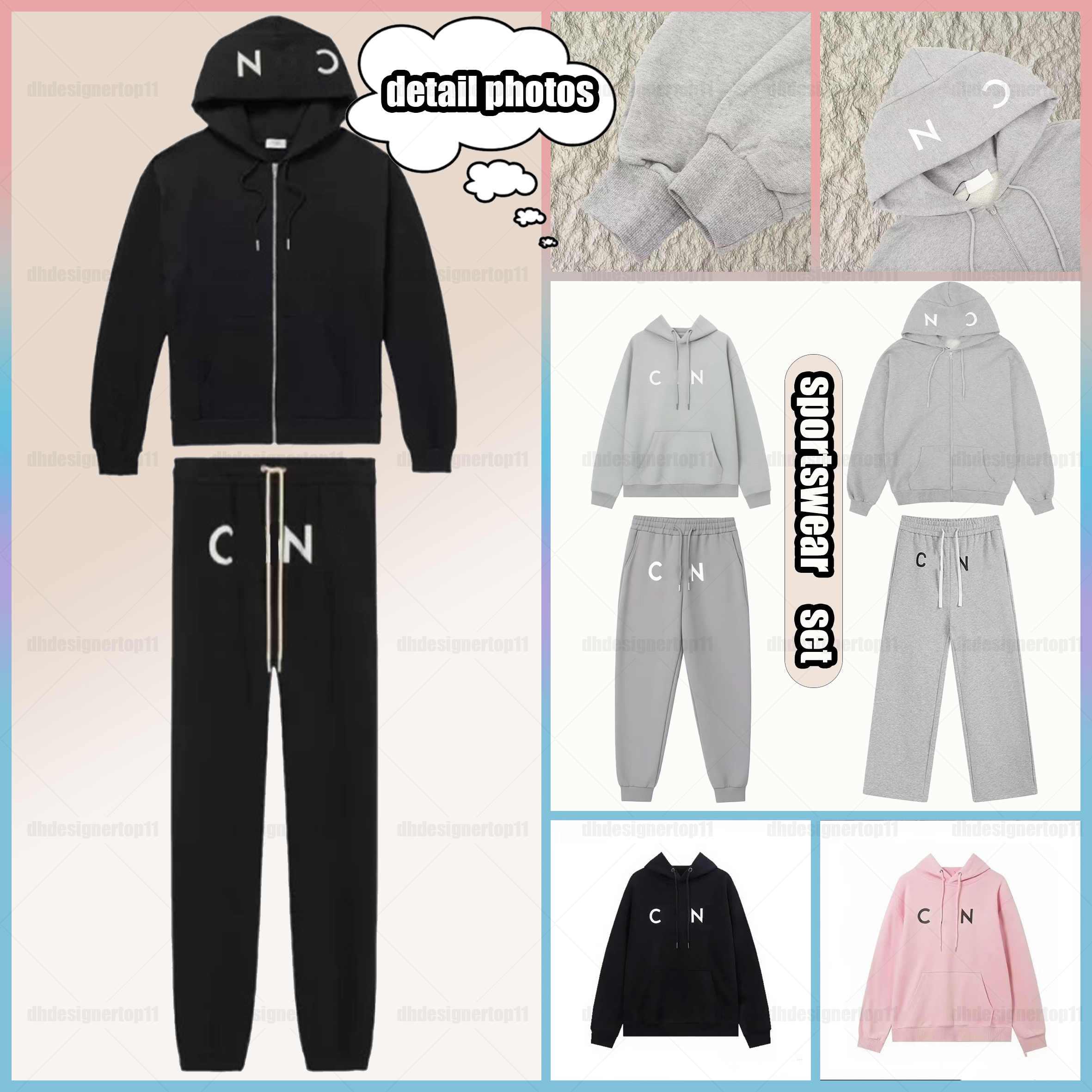 Celinehoodie designer hoodies Street Hip Hop Trend Hoodies Crew Neck Letters Printed Mens Womens Sweatshirt Casual Loose Celinelys Hoodie uk size s-2xl