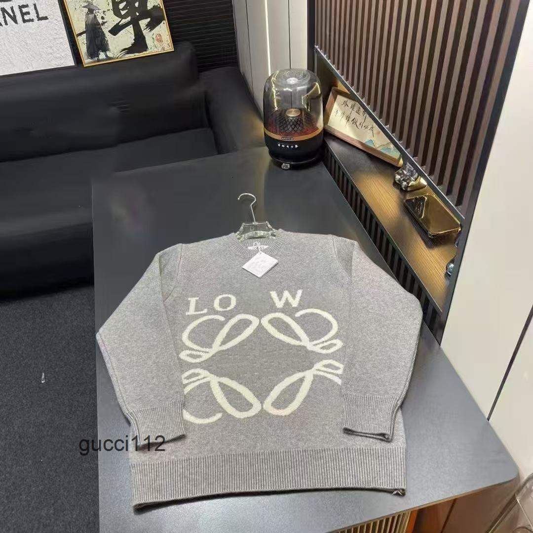 25 Autumn Winter New High-Stretch Knitted Sweater Casual Versatile Couple Style Long-Sleeve Top Base Layer loewewomen loewetops loewes 3TC5