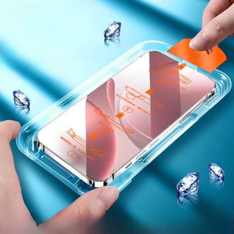 Dust Free Easy Auto Installation Tool for Find X9 Pro FindX9 X9pro 9D Tempered Glass SCREEn Protectors Protective Film G251218