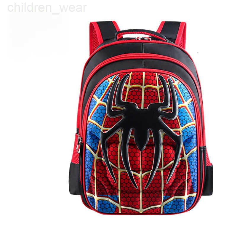Disney 3D Spider Man Student Back To School Book Bags Kids Schoolbag Boys Mochila Children Waterproof Kindergarten Backpack H251218