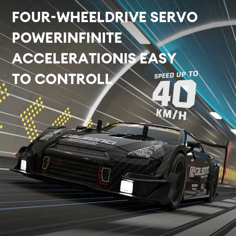 40KM/H Remote Control Car Rechargeabl Racing Drift Electric Graffiti RC Birthday Toys for Boys G251218