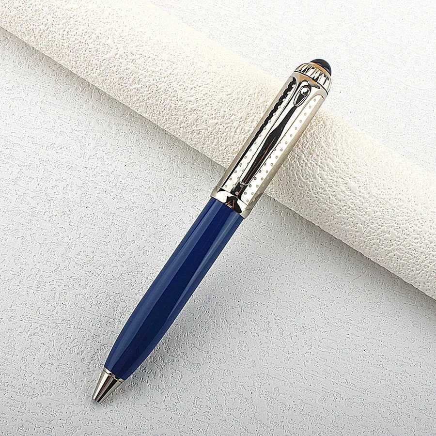 Vintage Luxurious Rollerball Pen Metal Ballpoint Pen Metal Carving Ink Pens Collection Y251218