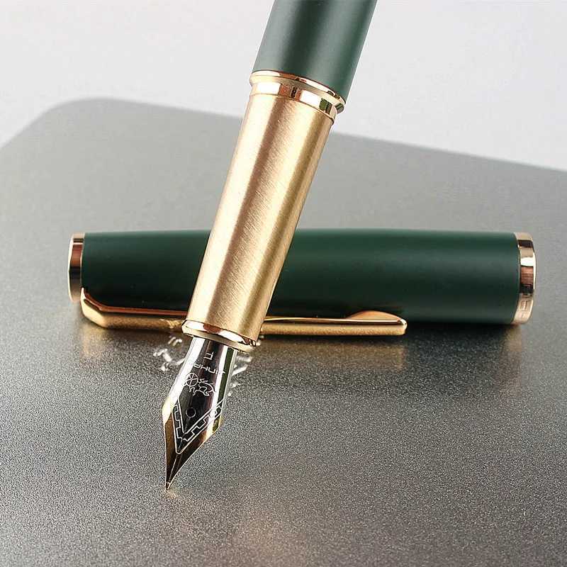 Jinhao 95 Series Fountain Pen Retro Design Metal Material Elegant Clip Fine Nib Writing Off Business Signature School A6267 Y251218