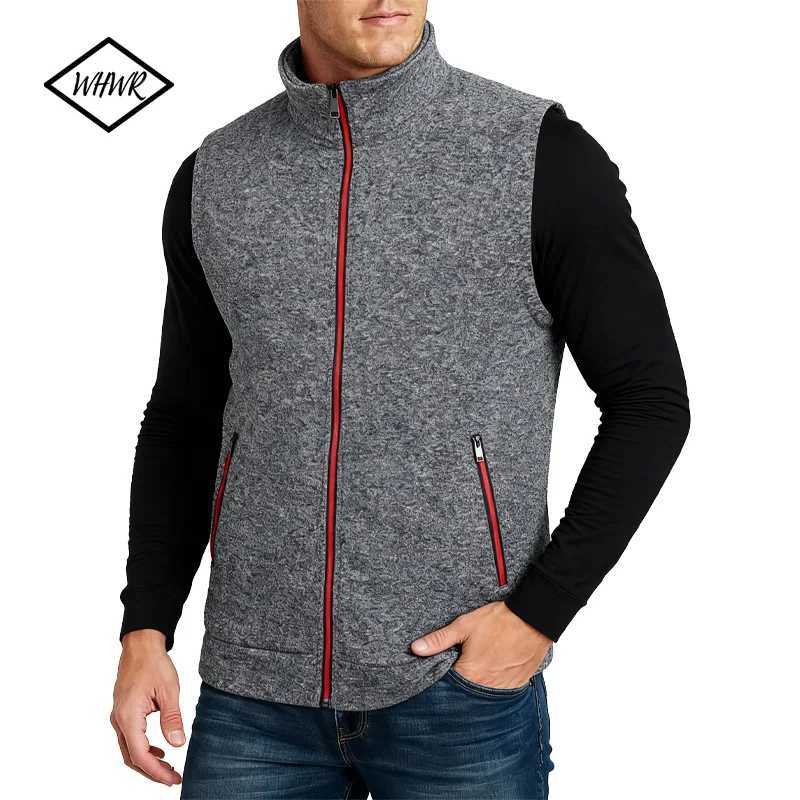 Mens Zipper Sleeveless Vest Coats Outdoor Warm Casual Sweatshirts Mens Breathable Cycling Work Jackets Hiking Streetwear TankG251218