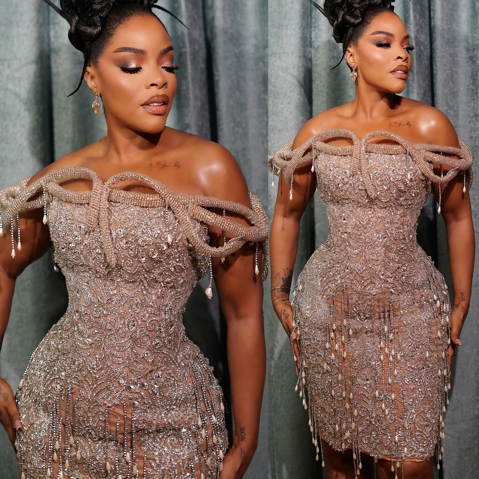 2026 Champagne Sheath Cocktail Dress Knee Length Lace Crystals Tassels Short Mini Graduation Homecoming Dresses For Special Occasions Sweetheart Gowns