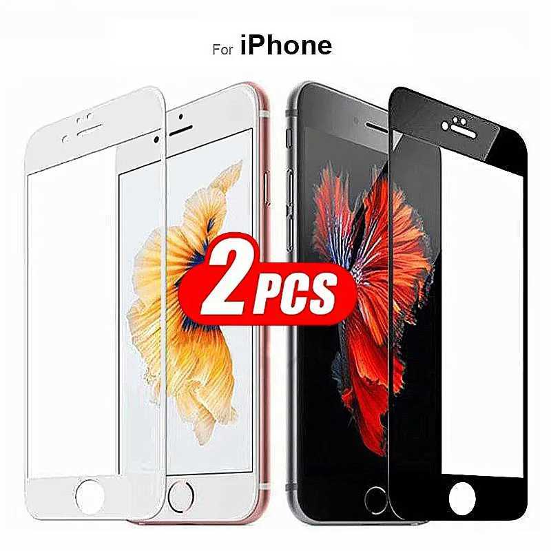 2Pcs Tempered Glass For iPhone 7 8 Plus SE 2020 2022 7Plus Screen Protector Film G251218