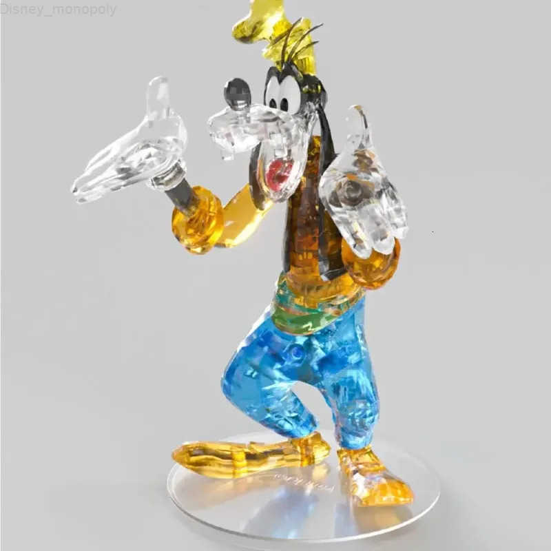 Disney Original New Mickey Childrens Toys Puzzle Crystal Building Blocks Cartoon DIY High Quality Donald Duck Desktop Ornament H251218