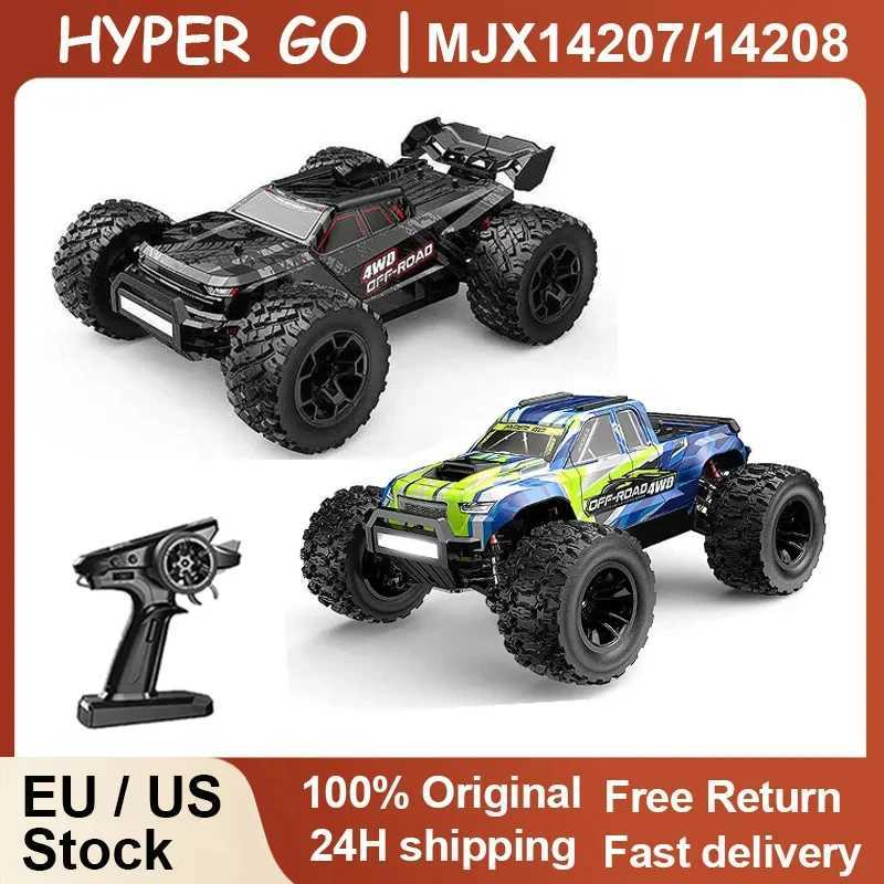 Hyper Go MJX 14207 1/14 4WD 24G RC Car 55KM/H Brushless Drift Vehicle Racing Car Remote Control Car Off-Road Truck Toys G251218
