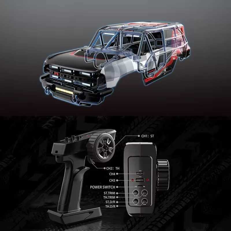 MJX 112 H12P Brushless High-Speed Remote Control Car Professional RC Climbing Car Four-Wheel Drive Off-Road Vehicle RTR G251218