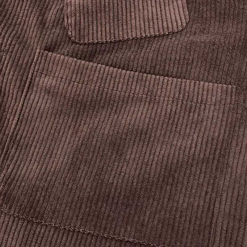 Mens Corduroy Hunting Vest Outdoor Workwear Waistcoat Lightweight Cargo Safari Fishing Vests Shooting Travel Vest With PocketsG251218