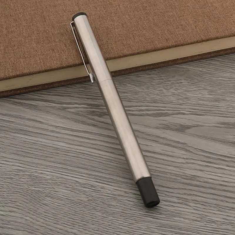 1pc Brand New fountain pen Stainless steel Business Off School Supplies Writing Y251218