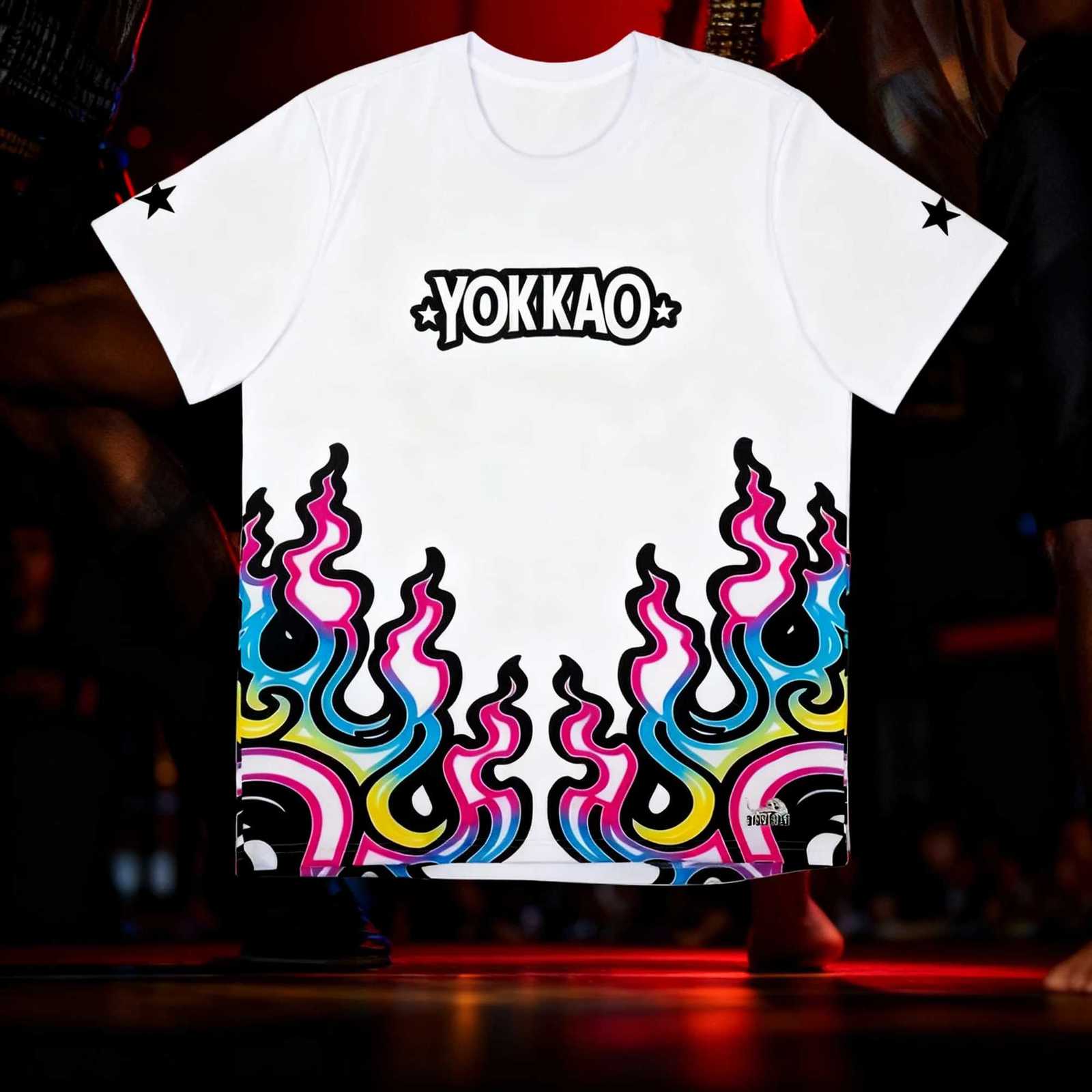 Fashion New YOKKAO Summer Mens and Womens 3D Printed T-shirt Fashion Casual Sports Breathable Short Tube Street Loose Top X251218