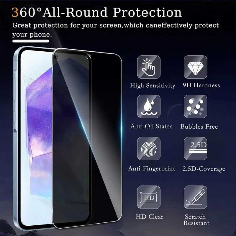 Privacy SCREEn Protector For A96 Anti Spy Tempered Glass For A97 A95 A94 A93 A92 A79 A78 A77 A58 A59 A57 A56 A55 A17 G251218