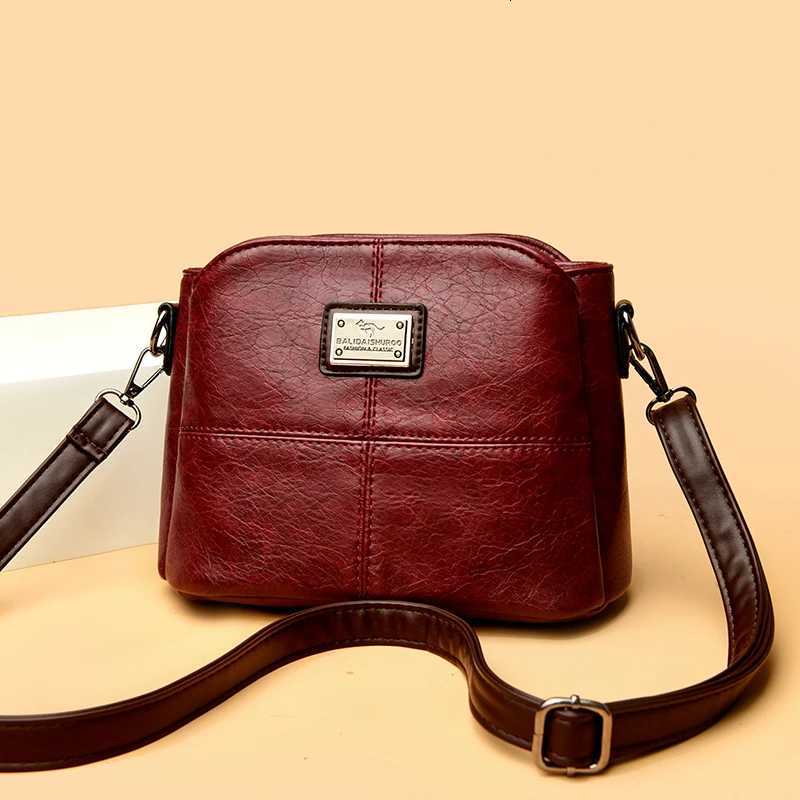 High Quality Leather Shoulder Crossbody Bag for Women Luxury Bucket Handbag Women bags Large Capacity Tote Messenger Bags NewT251218