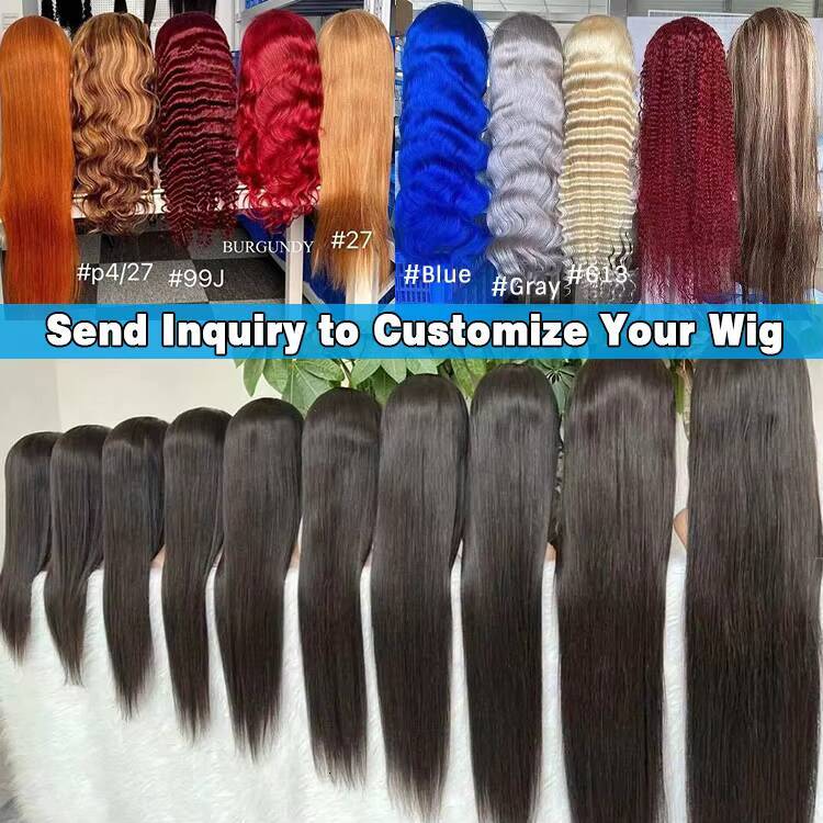40 Inch 13x6 Full Hd Glueless Vietnamese Raw Indian Natural Wigs Human Hair Lace Front Wig Vendor Bone Straight Lace Frontal Wig
