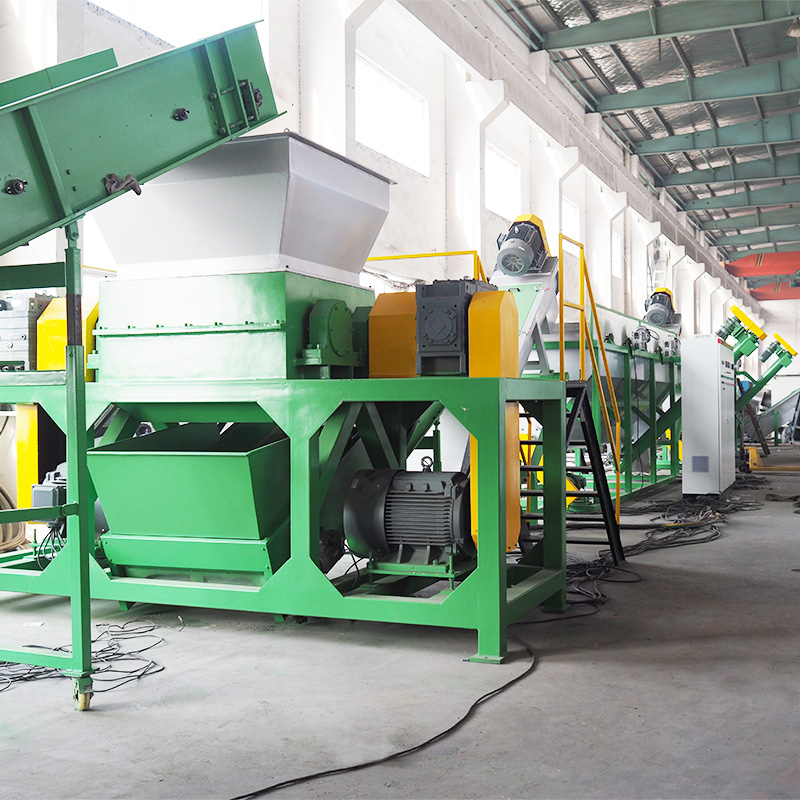 Turnkey Fully Automatic Washing Line for Recycling Waste PE/PP Film and Plastic Raffia Bags