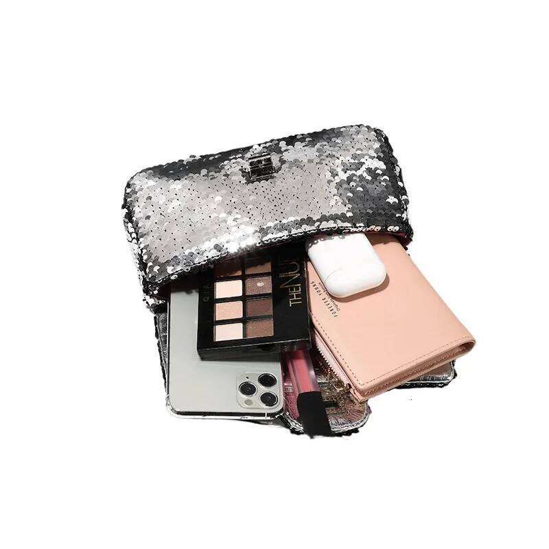 Hot Selling High Quality Small Sequin Shoulder Bag Fashion Ladies Handbags Casual Female Chain Crossbody Messenger Bags For Women New Designer Bags