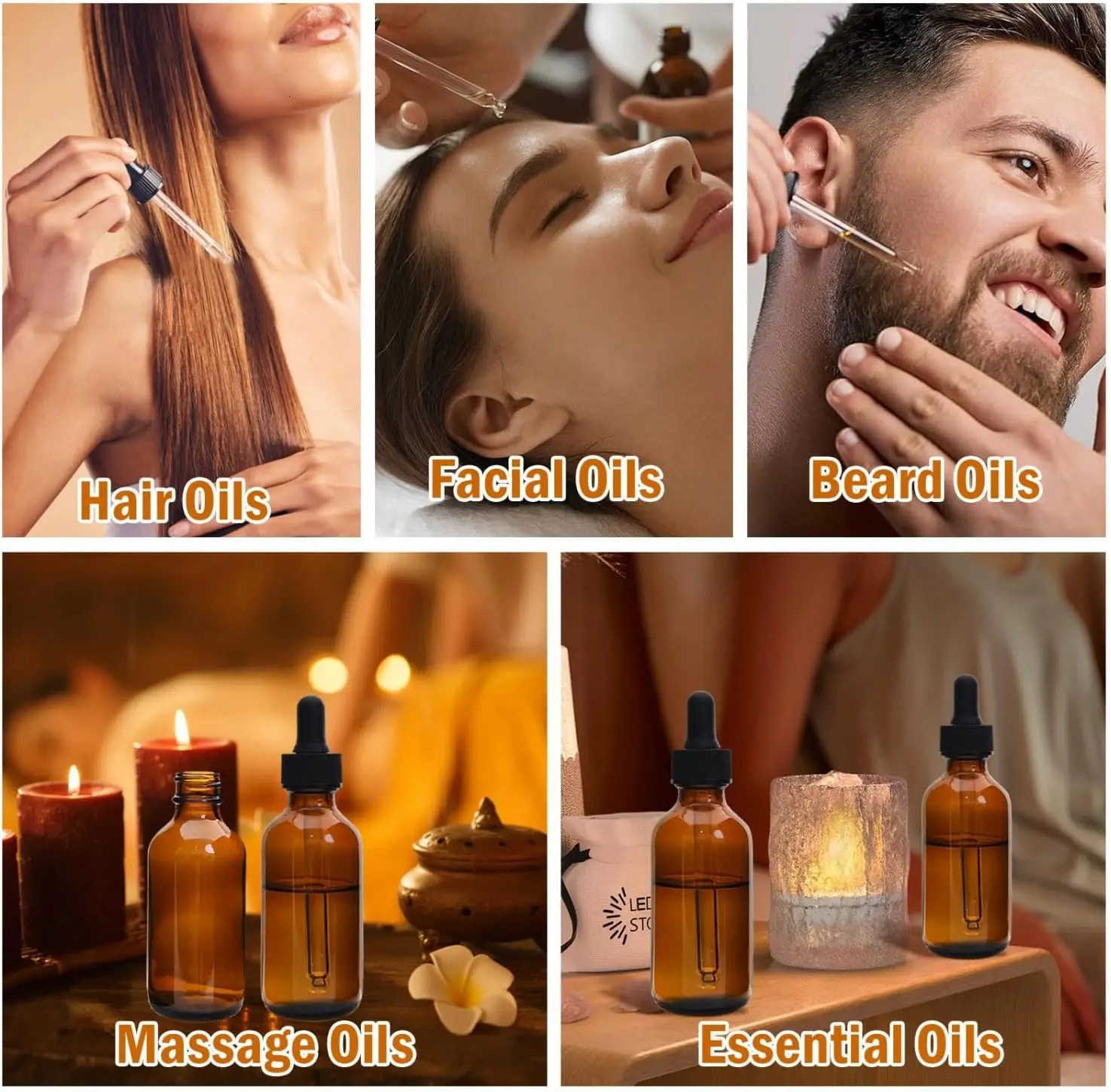 5/10/20pcs 4 accessories 5/10/15/20/30ml refillable glass dropper bottle 2 funnels 2 pipettes for essential oils and perfumes 251217