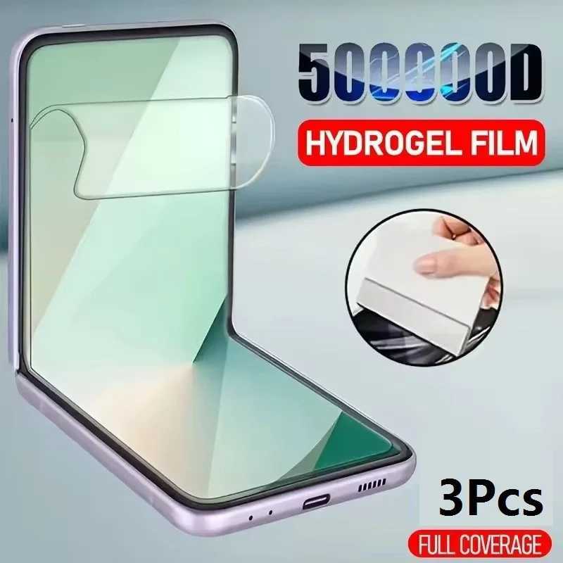 3Pcs Full Cover Hydrogel Film For Galaxy Z Flip 6 4 5 3 5G SCREEn Protector G251218